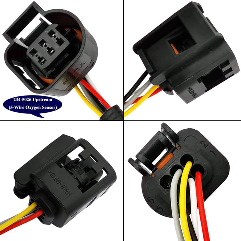 2Pcs 234-5026 234-4488 Upstream Downstream Oxygen O2 Sensor for Mini Cooper 2011-2015 Cooper Countryman 2011-2016 Cooper Paceman 2013-2016 1.6L L4 11787576673 11787548961