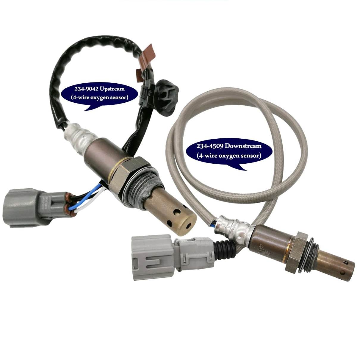 2Pcs O2 Sensor Upstream & Downstream for Lexus RX330 Toyota Highlander | 234-9042 234-4509