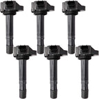 6Pcs 30520-5G0-A01 Direct Ignition Coil Packs Replacement for Acur-a MDX RDX RLX TLX Hond-a Accord Crosstour Odyssey Passport Pilot Ridgeline 305205G0A01 UF713 GN10733 36-8260 C872