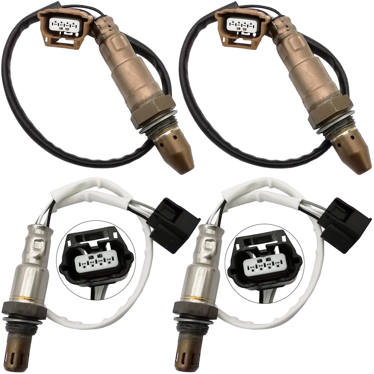 4Pcs Air Fuel Ratio & O2 Sensor for Nissan Altima Pathfinder 3.5L | 234-9135 234-4595 234-4599