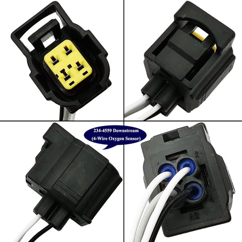 4Pcs Wideband A/F & O2 Sensor Set for Mercedes C300 E350 GLK350 3.5L V6 | 234-5065 234-4559