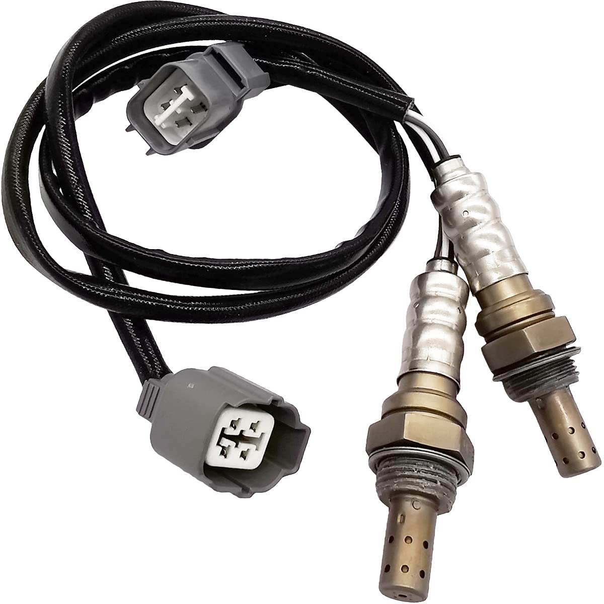 2Pcs O2 Sensor Upstream & Downstream for Honda Civic 1.7L (D17A7 Engine Only) 234-4092 234-4123