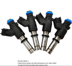 4Pcs Fuel Injector Set for Hyundai Accent Chevy Aveo 1.5L 1.6L | 25380933 FJ1043