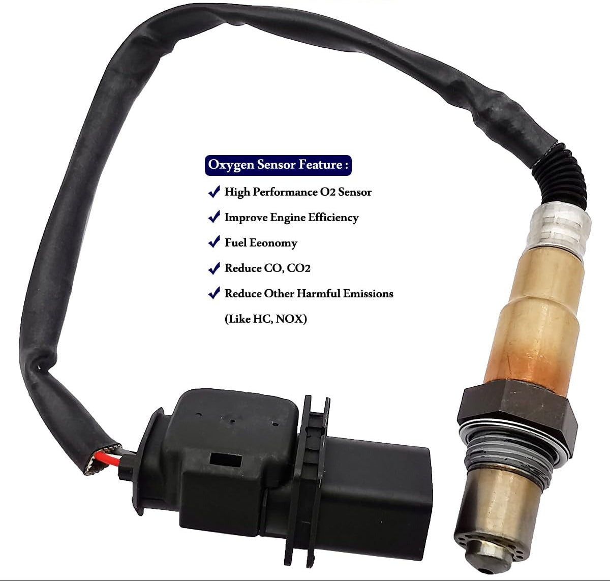 Upstream Wideband Air Fuel Ratio Sensor for Hyundai Elantra & Kona | 234-5082, 39210-2E100