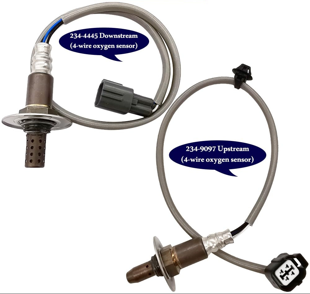 2Pcs Air Fuel Ratio & O2 Sensor for Subaru Legacy Outback 2.5L (2010-2012) 234-9097 234-4445