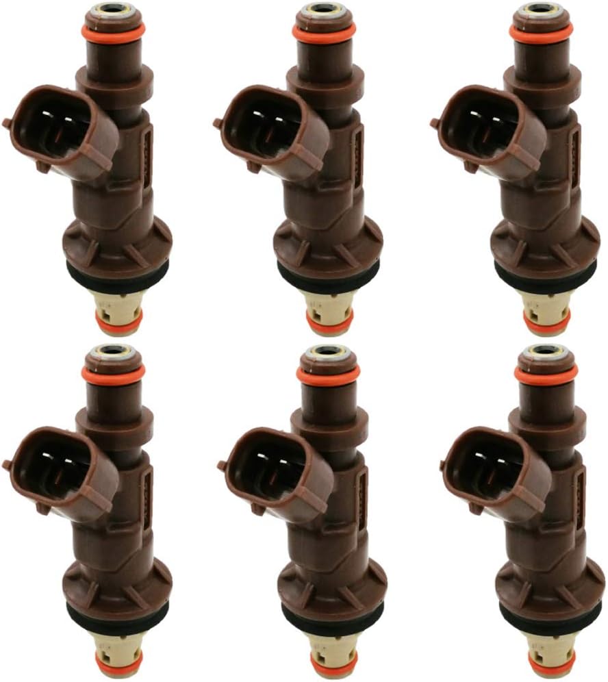 6Pcs Fuel Injector Kit for Toyota 4Runner Tacoma Tundra 3.4L V6 (1998-2004) | 23250-62040 FJ585