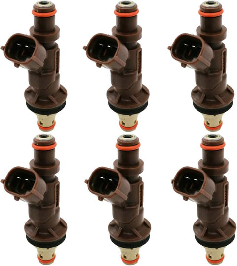 6Pcs Fuel Injector Kit for Toyota 4Runner Tacoma Tundra 3.4L V6 (1998-2004) | 2325062040, FJ585