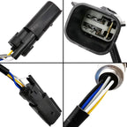 2Pcs O2 Sensor Upstream & Downstream for Jeep Cherokee Renegade 2.4L - 68195741AA 5149180AA