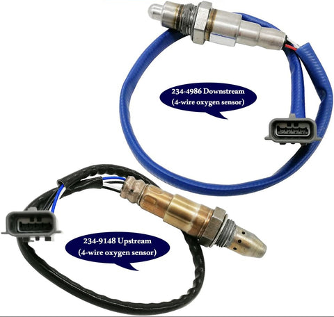 Suitable for 2Pcs Right Side O2 Sensor for Infiniti QX60 Nissan Altima V6 | 234-9148 234-4986
