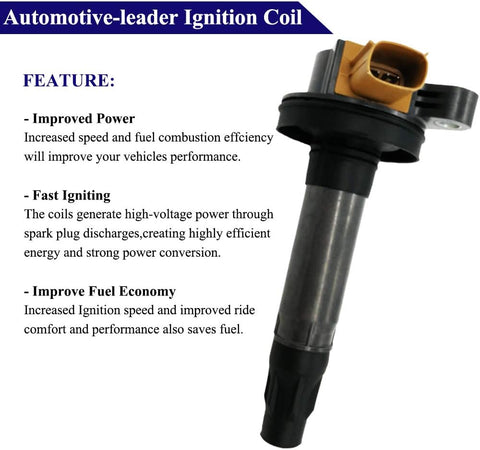6Pcs Ignition Coils for Ford Mustang Edge Flex Fusion Taurus F-150 Lincoln MKS 3.5L 3.7L | DG549, BL3Z12029C