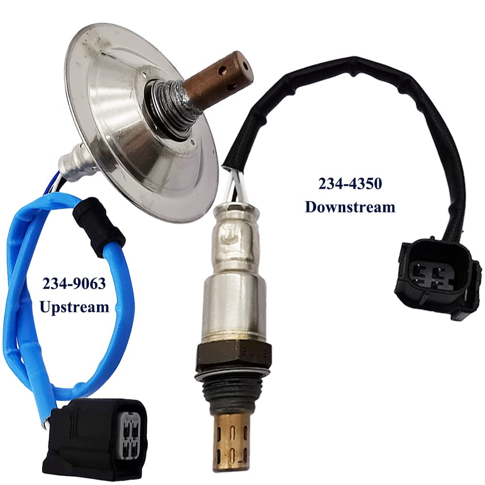Suitable for 2Pcs Oxygen Sensor for Honda Civic 1.3L Hybrid (2006-2011) | 234-9063 234-4350