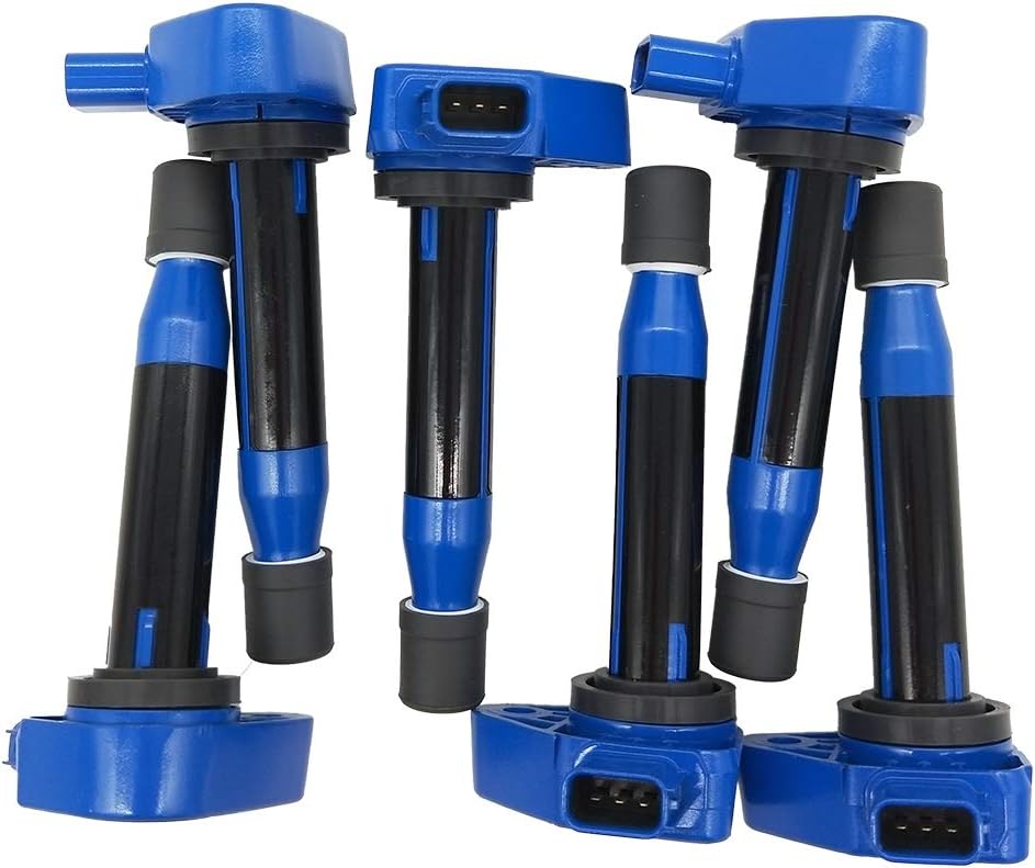 6Pcs Ignition Coil for Honda Accord Odyssey Pilot & Acura MDX V6 (1999-2009) | UF242 30520-P8E-A01