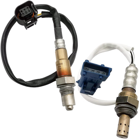 2Pcs 234-5026 234-4488 Upstream Downstream Oxygen O2 Sensor for Mini Cooper 2011-2015 Cooper Countryman 2011-2016 Cooper Paceman 2013-2016 1.6L L4 11787576673 11787548961
