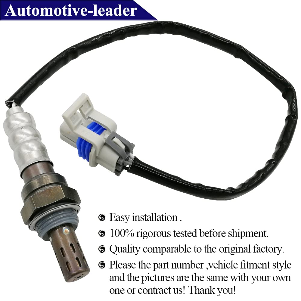 High-quality automotive oxygen sensor with wiring and connector, OEM replacement part