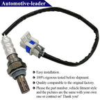 High-quality automotive oxygen sensor with wiring and connector, OEM replacement part