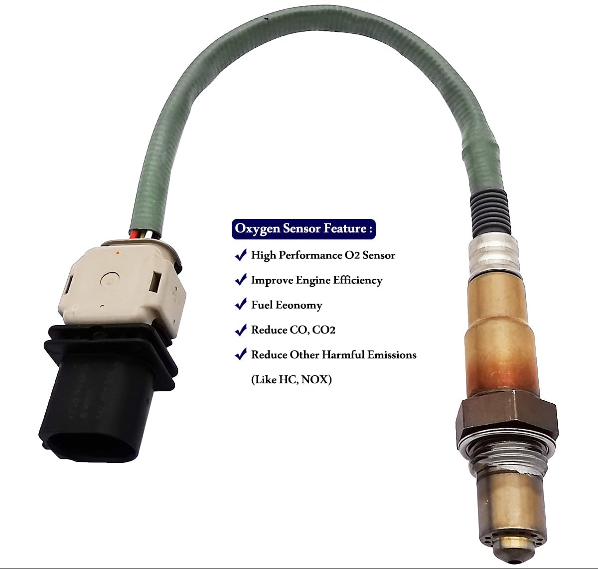 Suitable for 2Pcs O2 Sensor for Ford Fusion 1.5L Turbo (2014-2020) | 234-5172 234-8039