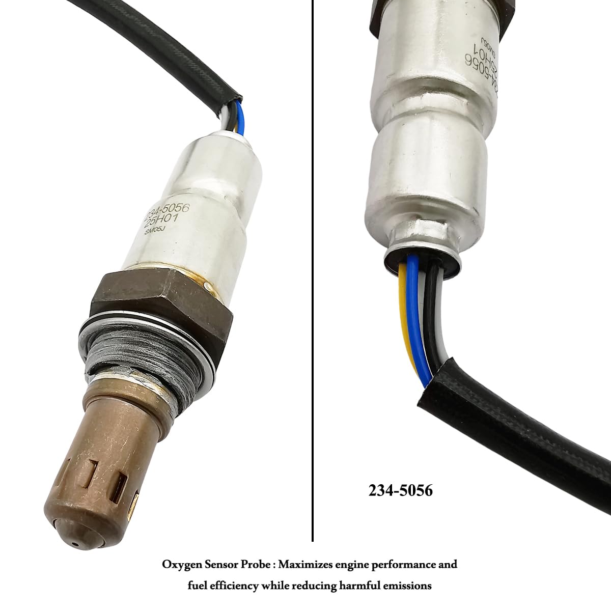 4Pcs O2 Sensor Set for Honda Pilot Ridgeline 3.5L (2012-2015) - 2 * 234-5056 234-4461 234-4580