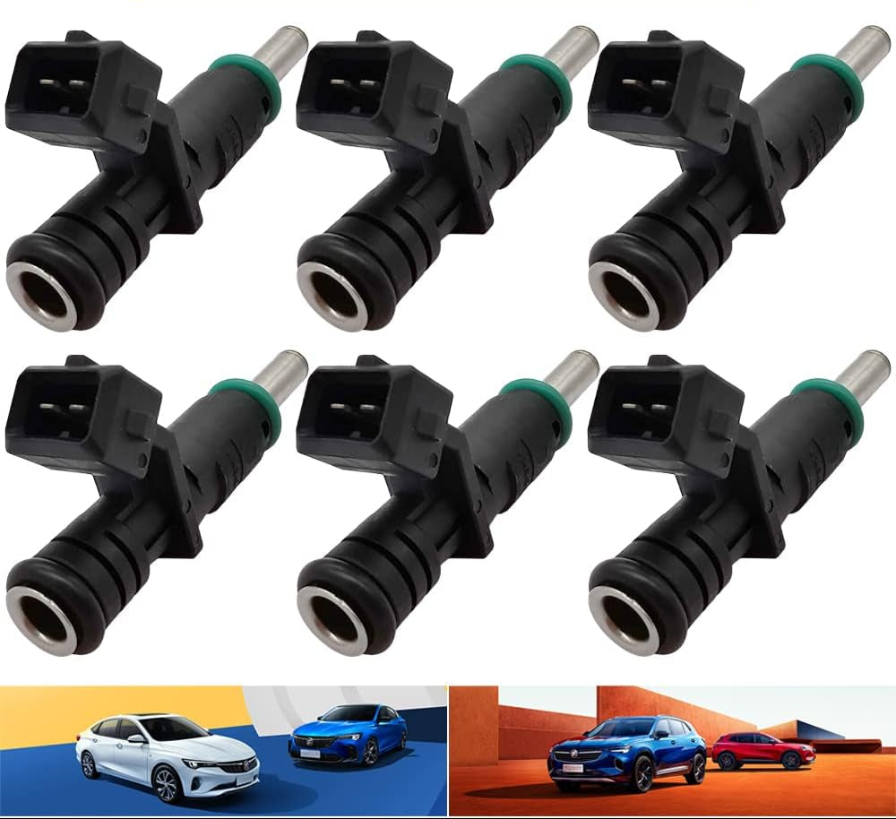 6Pcs Fuel Injector Set for BMW 328i 525i X3 X5 Z4 3.0L (2006-2012) - 13537531634