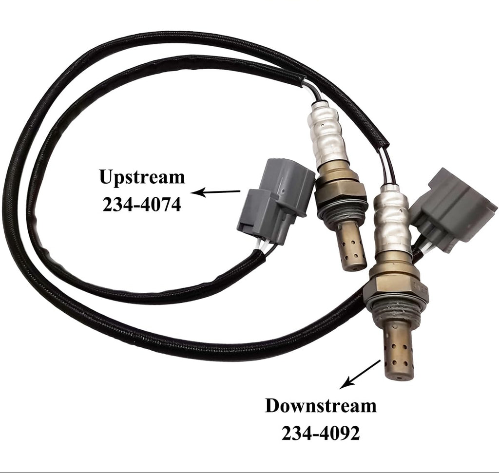 Suitable for 2Pcs O2 Sensor Up/Down for Honda Civic 1.7L (D17A1 Engine Only) | 234-4074 234-4092