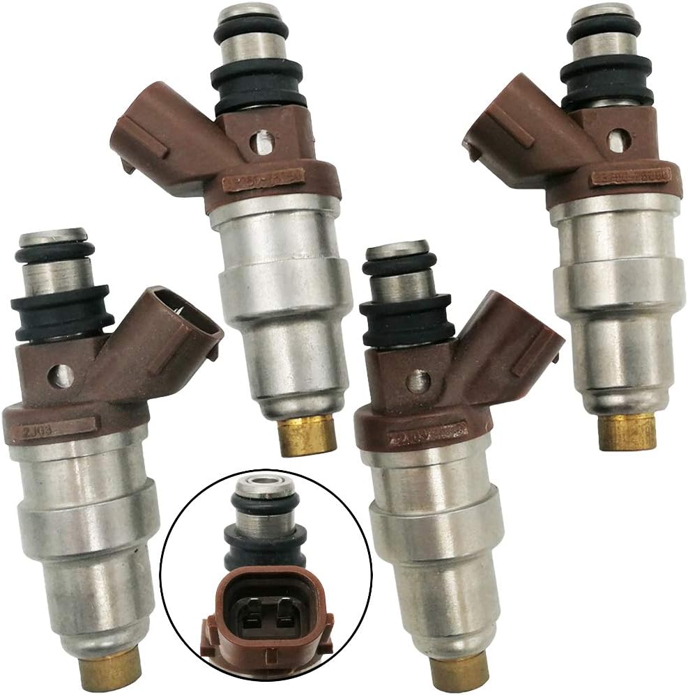 4Pcs Fuel Injectors for Toyota 4Runner Tacoma T100 2.7L L4 3RZFE (1996-2000) | FJ377 2325075050