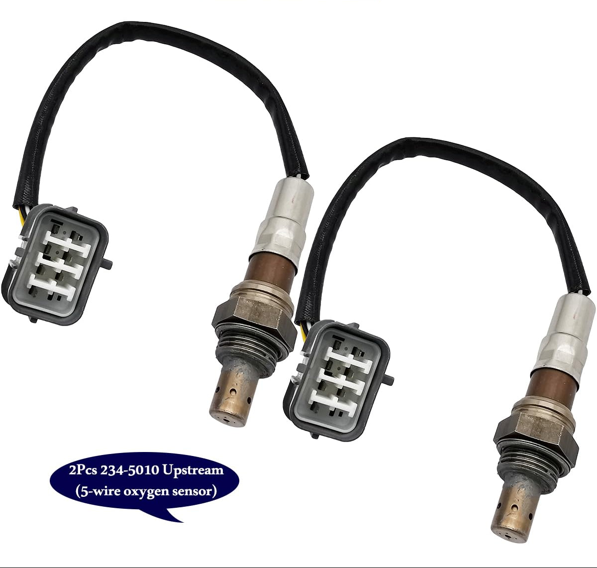 4Pcs 234-5010 234-4351 Upstream Downstream Oxygen O2 Sensor Air Fuel Ratio Sensor for Acura TL 3.2L 3.5L V6 2007 2008 36531-RCA-A01 250-25001 36532-RDB-A01 36532-RBR-A01 24267