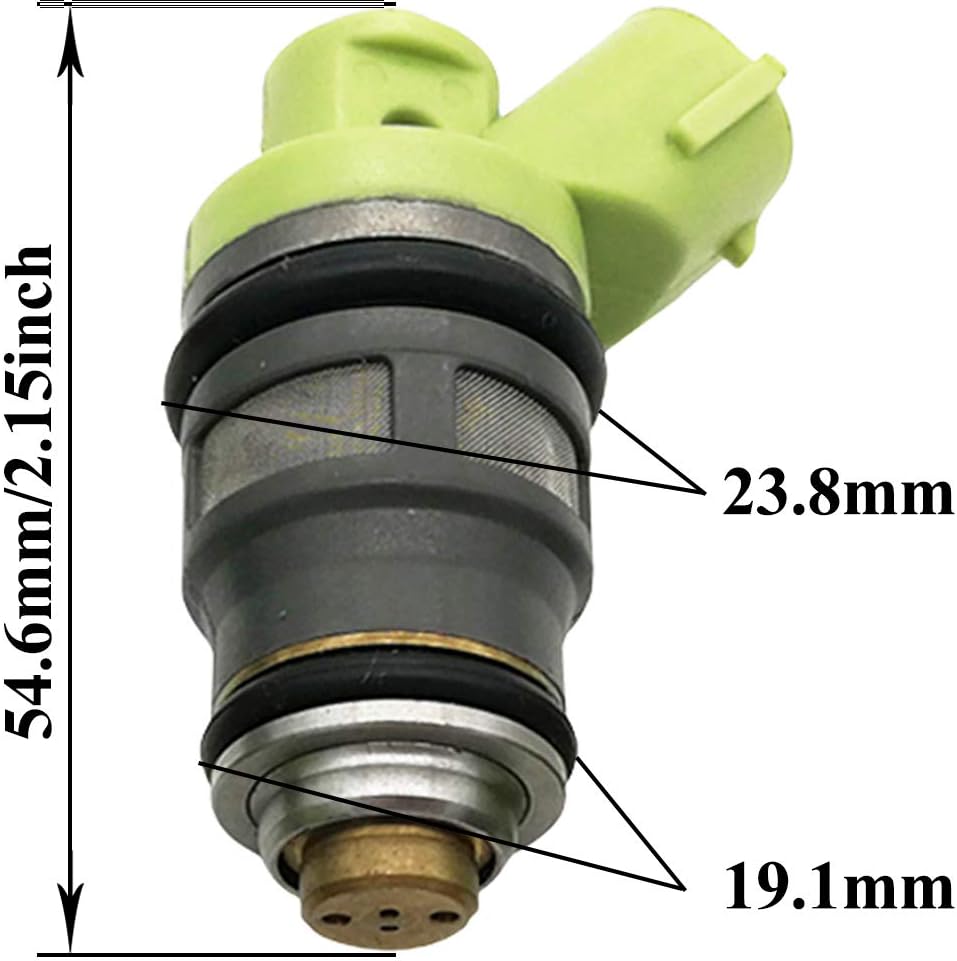 4Pcs Fuel Injectors for Toyota Pickup 4Runner Hiace 2.4L 3.0L (1989-1995) | 23250-75060 23209-79105