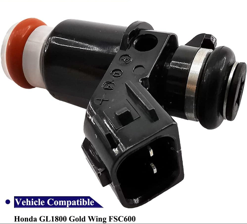 Suitable for 6Pcs Fuel Injector Set for Honda Gold Wing GL1800 Motorcycle | 16450MCA013 16450MCA003