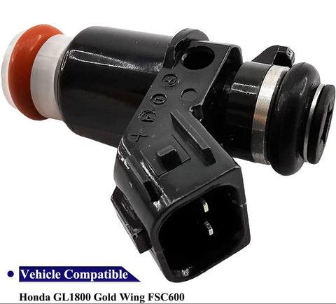 Suitable for 6Pcs Fuel Injector Set for Honda Gold Wing GL1800 Motorcycle | 16450MCA013 16450MCA003