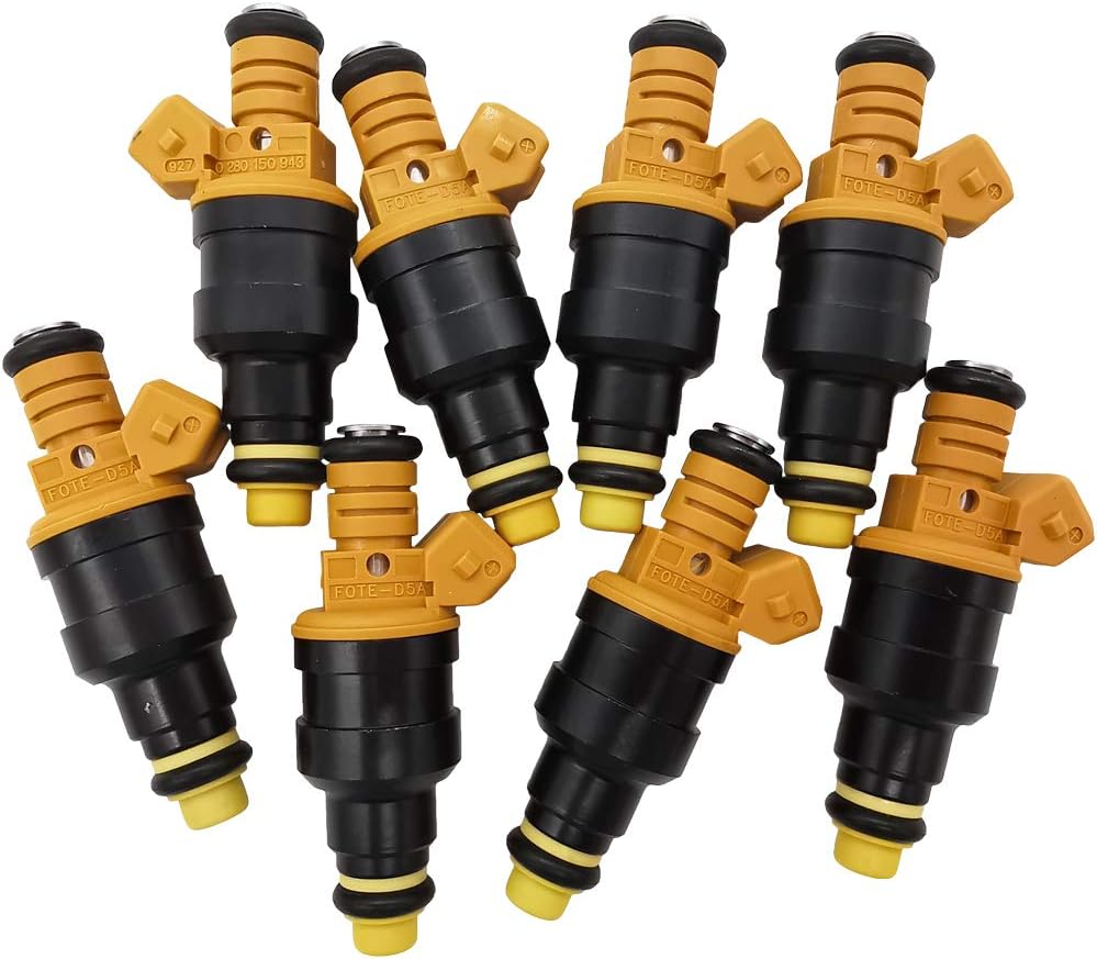 Suitable for 8Pcs Fuel Injectors for Ford F150 F250 Mustang Expedition 4.6L 5.0L 5.4L V8 (1993-2003) | 0280150943