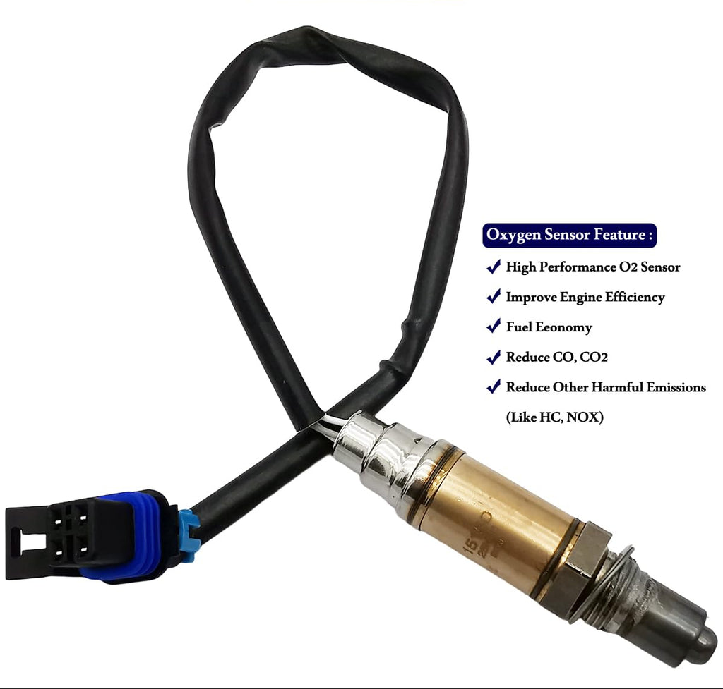 Suitable for Driver Left Side O2 Sensor (Upstream/Downstream) for Chevy GMC Cadillac | 15150 234-4337