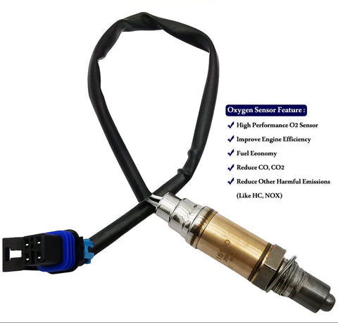 Suitable for Upstream Left Side O2 Sensor for Chevy GMC Cadillac | 15150, 234-4337