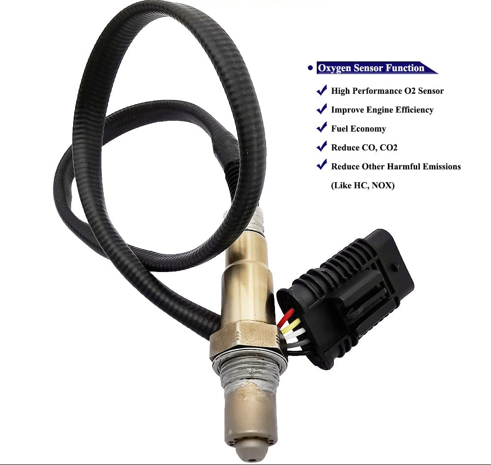 11788631047 Upstream Oxygen O2 Sensor 5-Wire Air Fuel Ratio for BMW 1 F20 F21, 2' F22 F23, 3' F30 F31 F34, 4' F32 F33 F36, 5 G30 G31 G32 7 G11 G12 X3 G01 X4 G02 234-5711 0258027103