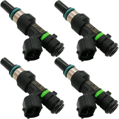 Suitable for 4Pcs Fuel Injectors for Nissan Versa 1.6L L4 HR16DE (2009-2011) | FJ1075 16600-ED000