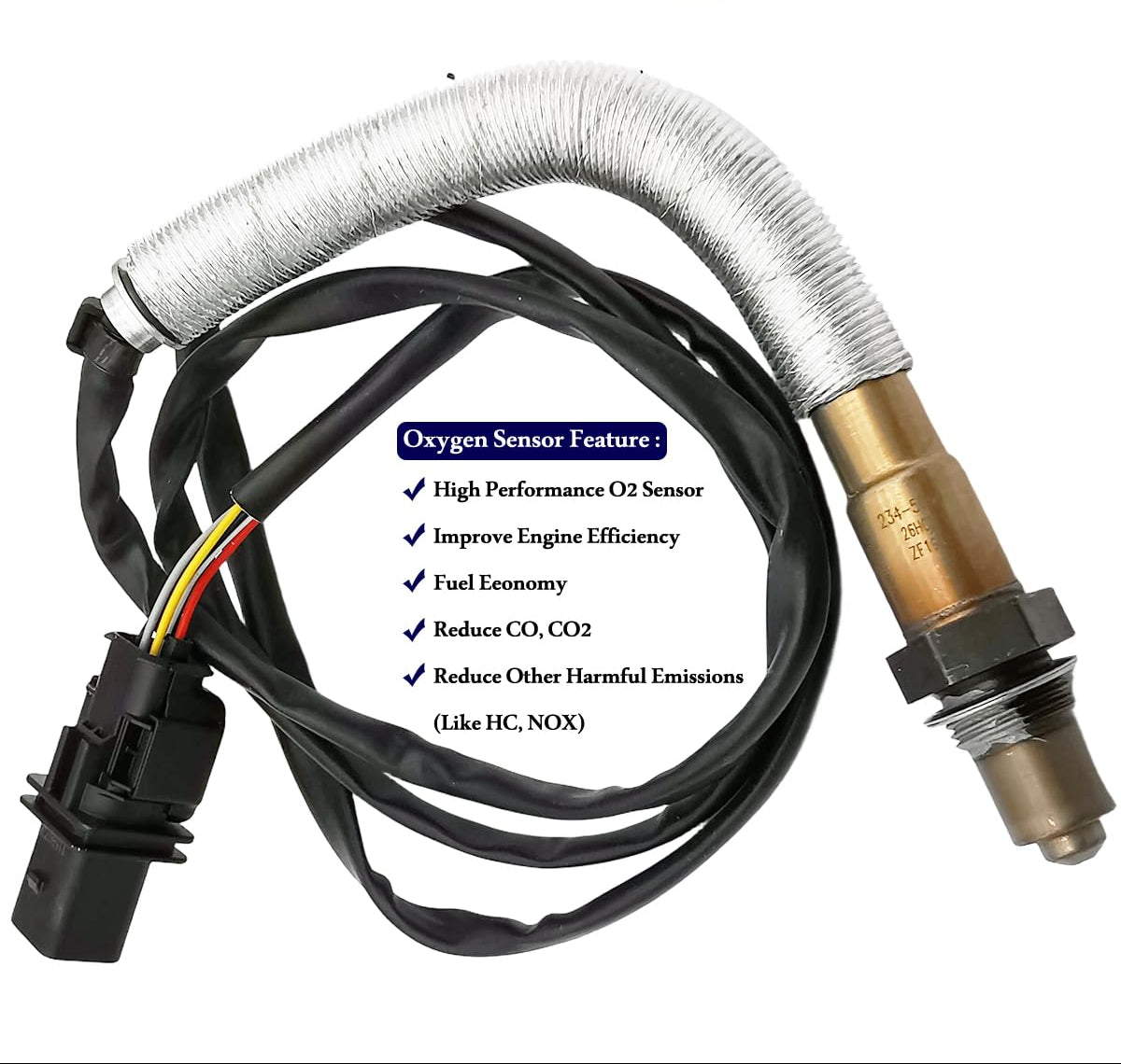 234-5064 Upstream Air Fuel Ratio Oxygen O2 Sensor for Mercedes-Benz C250 SLK250 L4-1.8L 2012-2015 C63 AMG L4-1.8L Turbocharged 2015-2018 0005423400, 0065422718