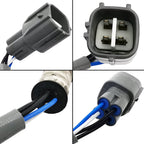 2Pcs Air Fuel Ratio & O2 Sensor for Toyota Highlander Sienna Lexus RX350 V6|234-9158 234-9161