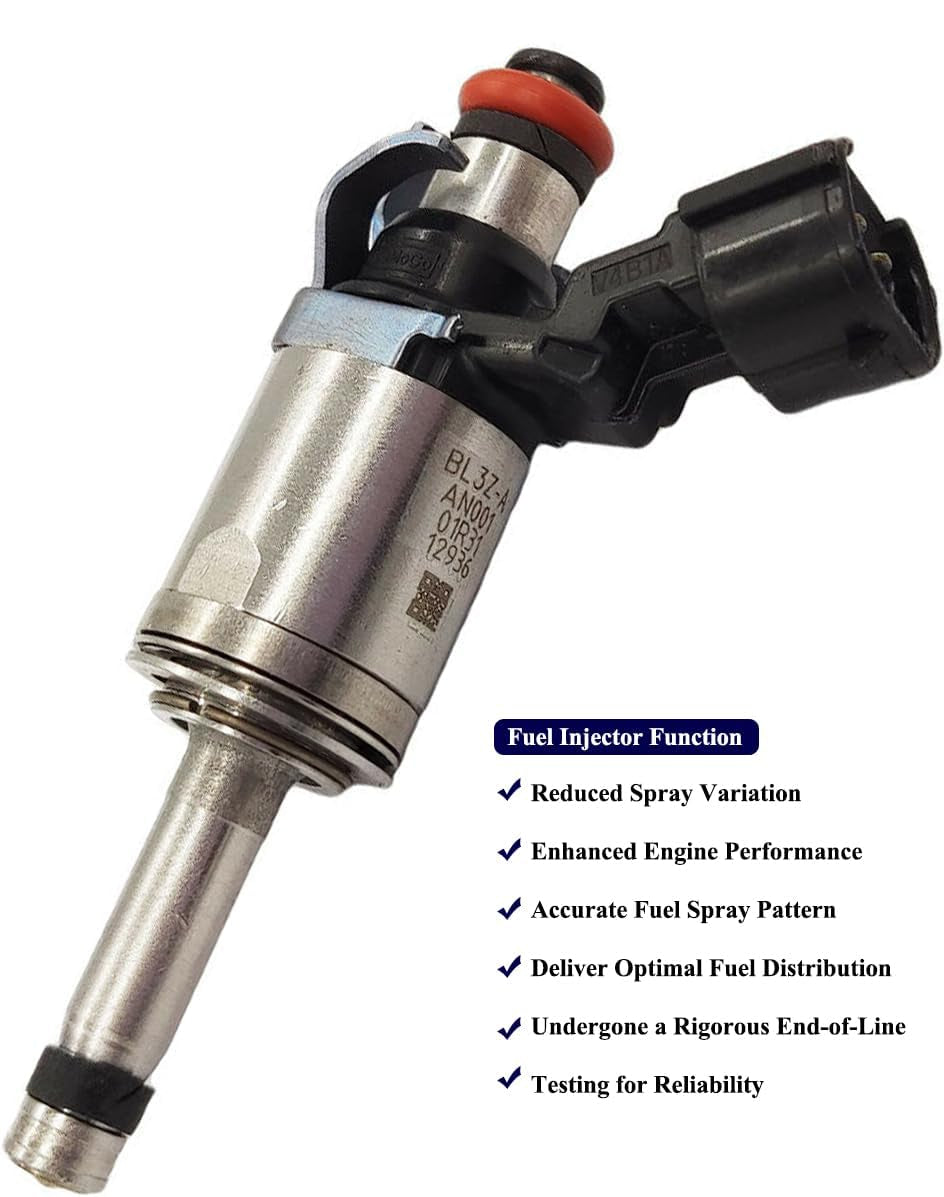 6Pcs BL3Z-9F593-A FJ1138 Fuel Injectors 6 Holes Disc Engine for 15-17 Expedition 2016 LOBO for 2015-2019 Transit 150 250 350 for Lincoln 2015-2017 Navigator 3.5L v6 BL3Z9F593A