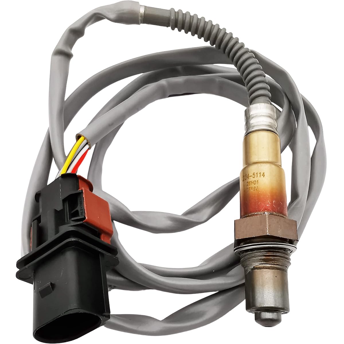 234-5114 Upstream Air-Fuel Ratio Oxygen O2 Sensor for Audi A8 2007-2010 R8 2008-2015 RS4 2007-2008 S8 2007, for Volkswagen Touareg 2006-2015 250-25028, 06E906262L, 079906262M