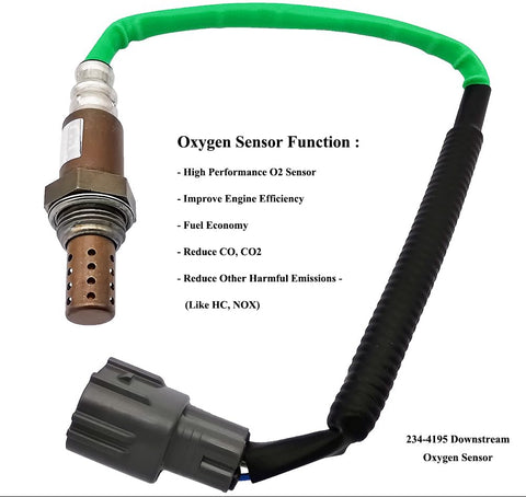 2Pcs Air Fuel Ratio & O2 Sensor for Subaru Forester Impreza 2.5L (10-14) | 234-9108 234-4195