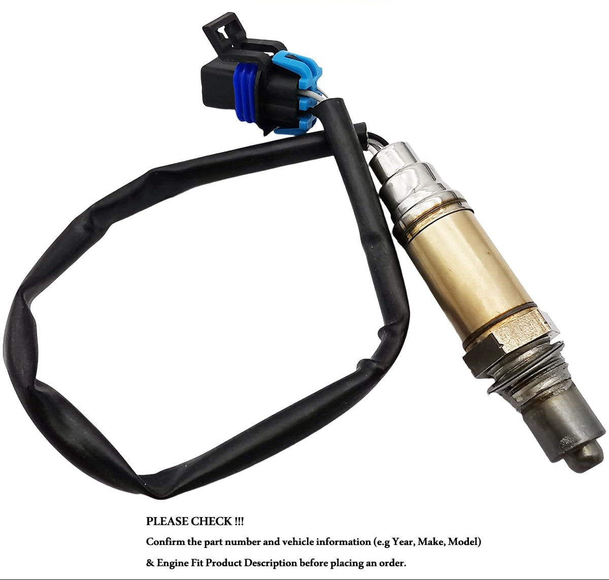 Suitable for Driver Left Side O2 Sensor (Upstream/Downstream) for Chevy GMC Cadillac | 15150 234-4337