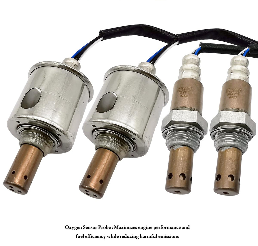 4Pcs Upstream Downstream Oxygen Sensor for Lexus GS350 GS450h IS250 IS350 2.5L 3.5L (2006-2008) | 234-9051 234-4521