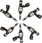 6Pcs Fuel Injectors for Cadillac CTS SRX Chevy Camaro GMC Canyon 3.0L 3.6L | 12634126 FJ1157