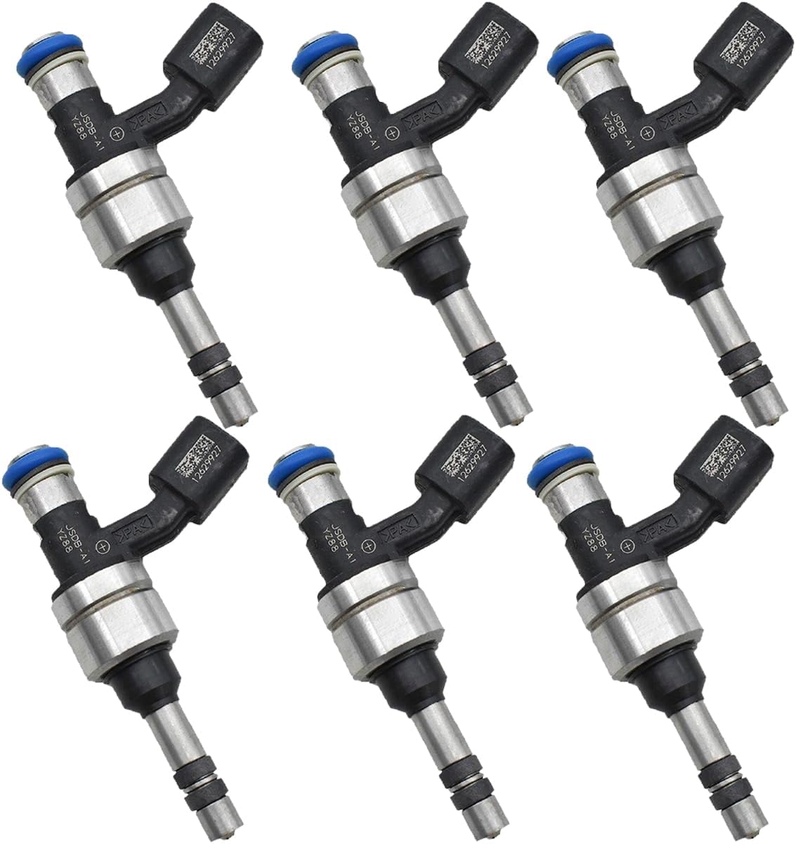 6Pcs Fuel Injectors Nozzle for Buick Allure LaCrosse Cadillac CTS SRX Chevy Equinox GMC Terrain 3.0L 3.6L | 12629927 FIJ0030