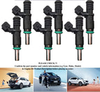 6Pcs Fuel Injector Set for BMW 328i 525i X3 X5 Z4 3.0L (2006-2012) | 13537531634