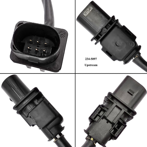 4Pcs 234-5097 234-4575 Upstream Downstream Oxygen O2 Sensor for Ford Edge Escape Explorer Focus Fusion Taurus, for Lincoln MKC MKT MKZ L4-2.0L 8F9Z9F472A GK4Z9G444C