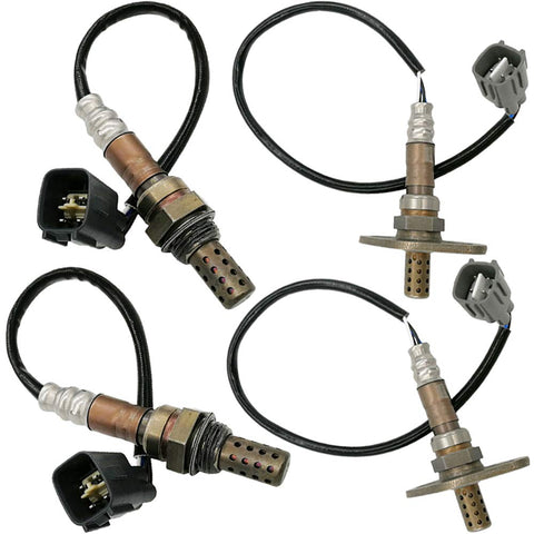 4Pcs O2 Sensor Set for Toyota Tundra Sequoia 4.7L V8 (2000-2004 4WD Only) | 234-4162 234-4169