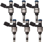 6Pcs Fuel Injectors for Cadillac CTS SRX Chevy Camaro GMC Canyon 3.0L 3.6L | 12634126 FJ1157