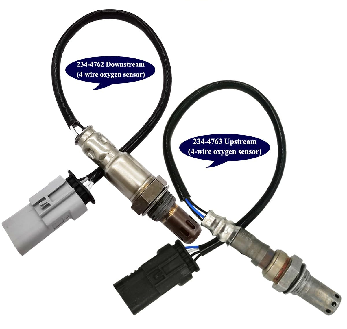 Suitable for 2Pcs O2 Sensor for Chevy Malibu Camaro Impala 2.5L (2013-2017) | 234-4763 234-4762