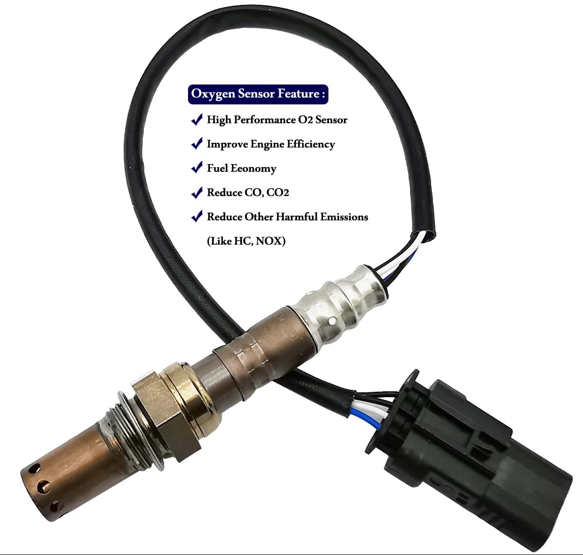 234-8080 Downstream Oxygen O2 Sensor for Buick Envision Lacrosse Regal Cadillac ATS CTS Chevy Camaro Colorado Corvette Silverado GMC 12627139, 12643707, 12645561, 12655677, 2344763