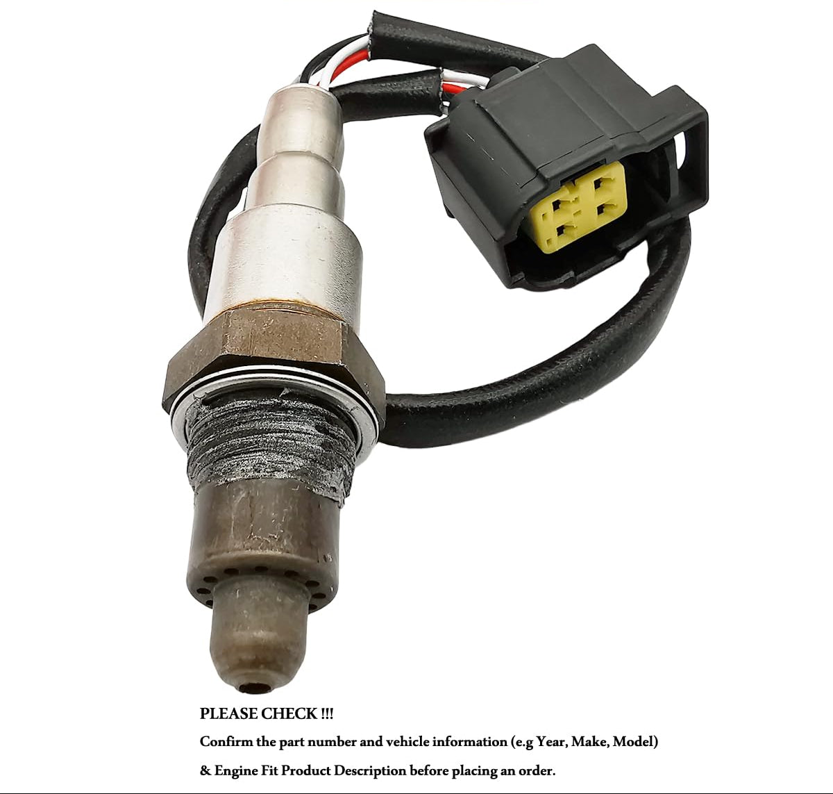 2Pcs Air Fuel Ratio & O2 Sensor for Mercedes CLA250 GLA250 & Infiniti QX30 2.0L Turbo | 234-5158 234-4839