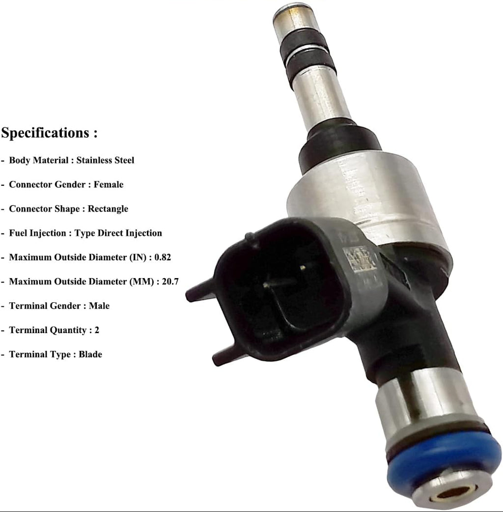 6Pcs Fuel Injectors Nozzle for Buick Allure LaCrosse Cadillac CTS SRX Chevy Equinox GMC Terrain 3.0L 3.6L | 12629927 FIJ0030